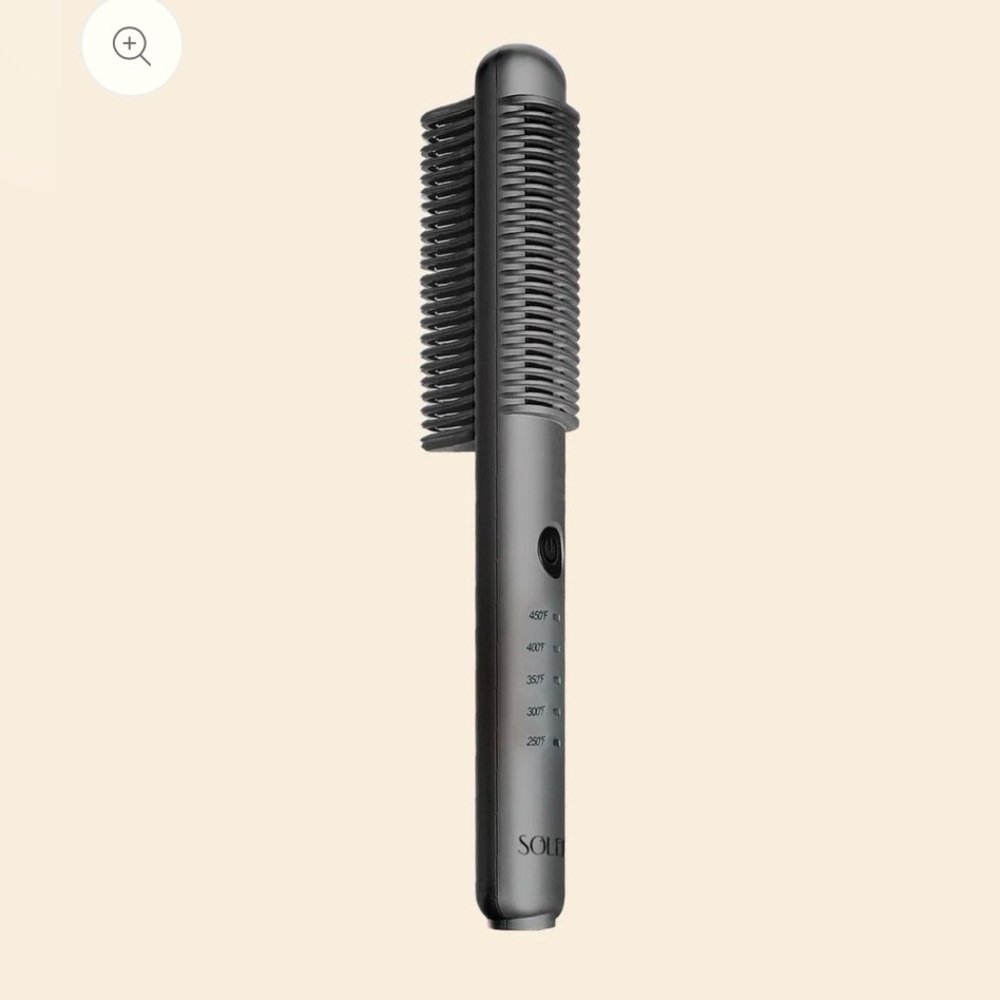 Soleil Heat Styling Comb - Black (used once!)